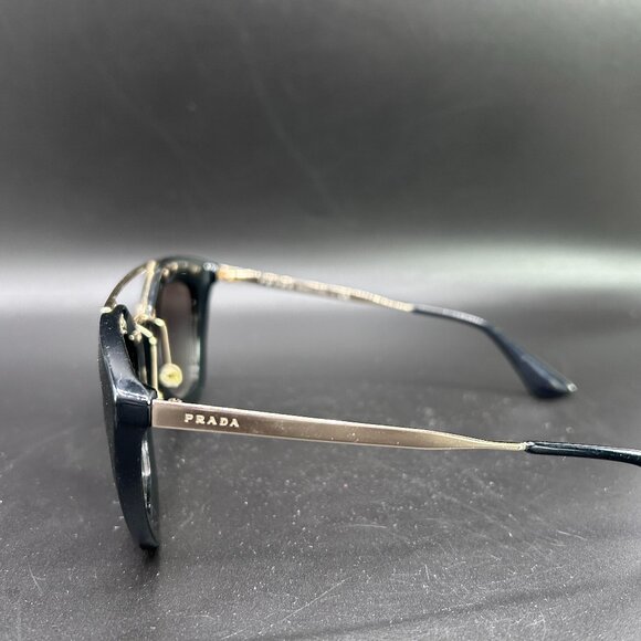 Authentic Prada SPR 09Q Cinema Runway Sunglasses 1AB-0A7 Italy NEED NEW NOSEPADS - Picture 7 of 12